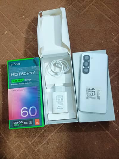 infinix hot 60 pro plus 8/8 256 lush condition 10/10