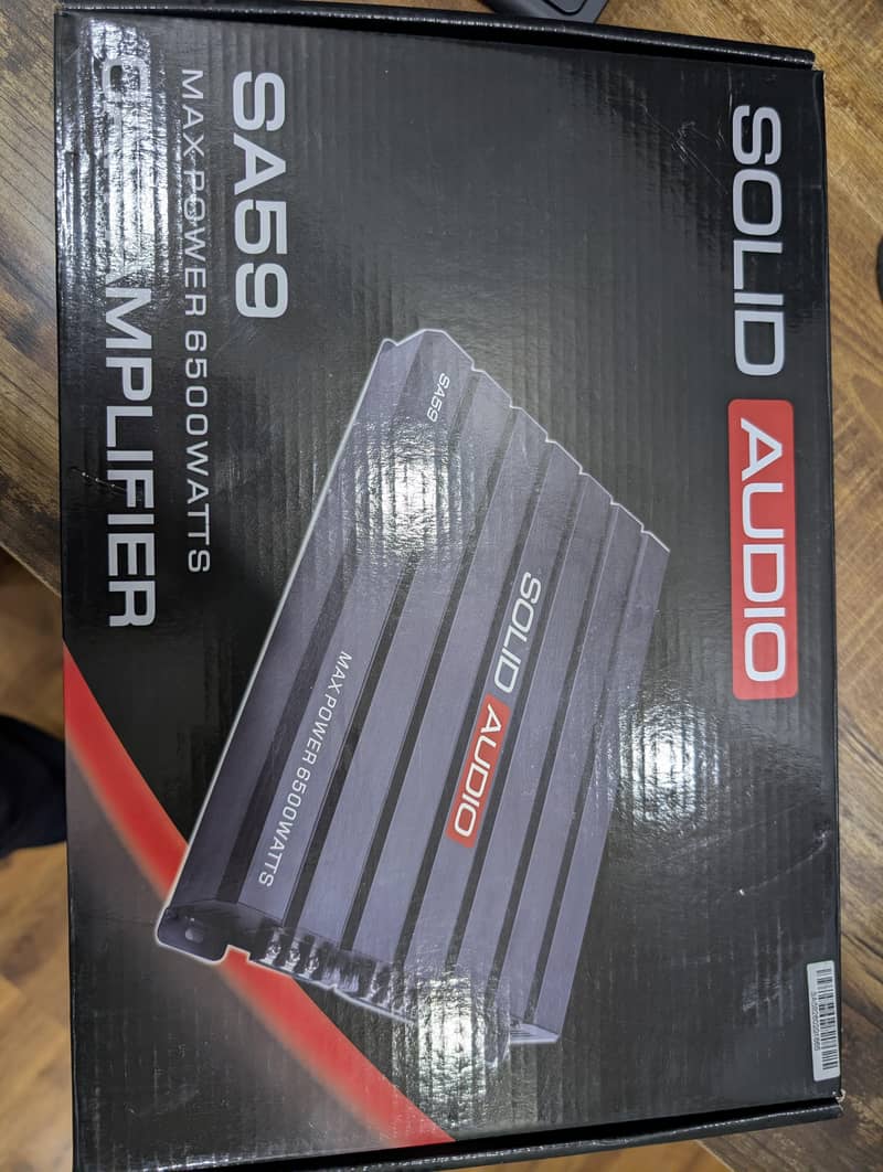Solid Audio SA59  Car Amplifier 4