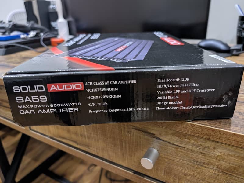 Solid Audio SA59  Car Amplifier 5