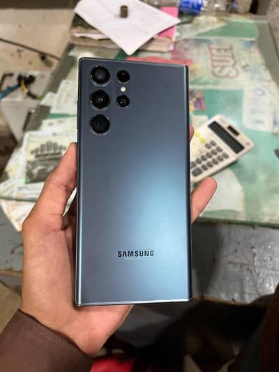 Samsung Mobile S22 Ultra dual sim official pta with Box