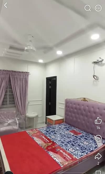 Furnished Brand New 2 Bedroom Available For Rent In Garden Town