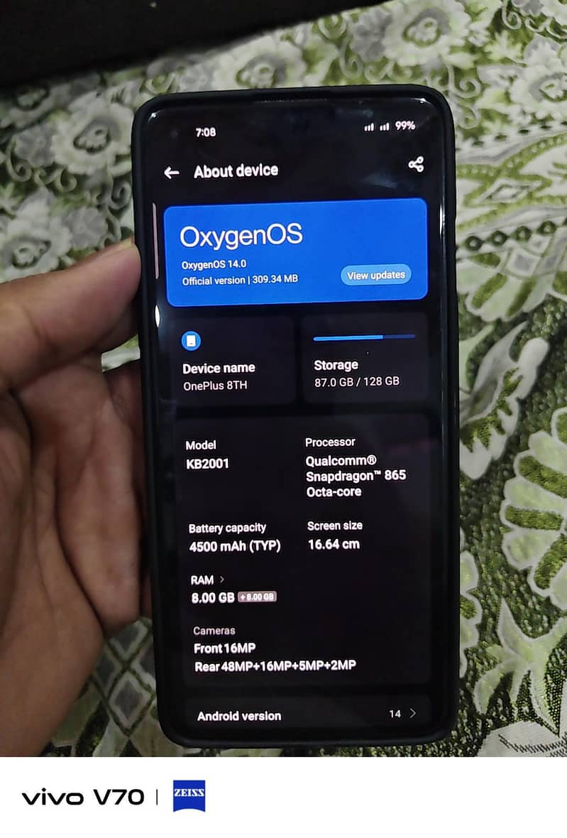 One Plus 8T 6