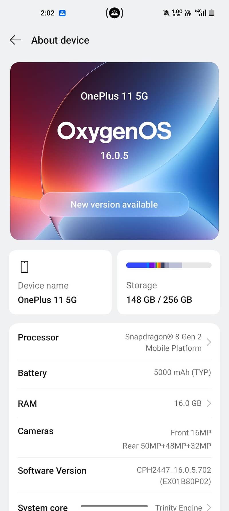 One Plus 11 4