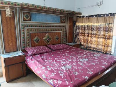 double bed 2 side table 1 dressing