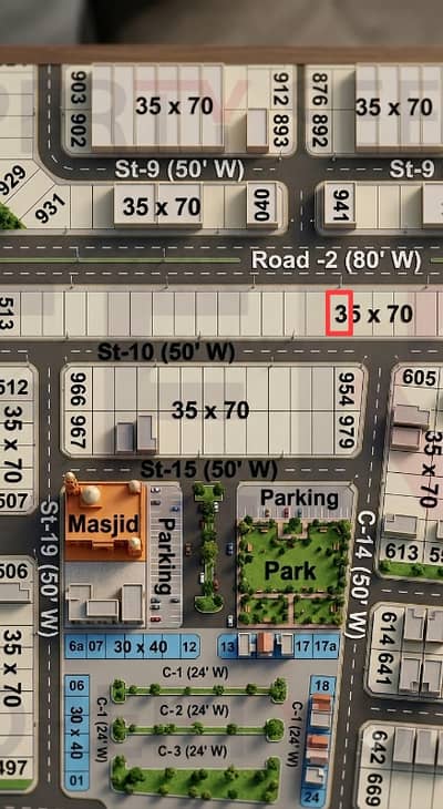 Bahria Town Phase 8 - Sector C Plot For Sale