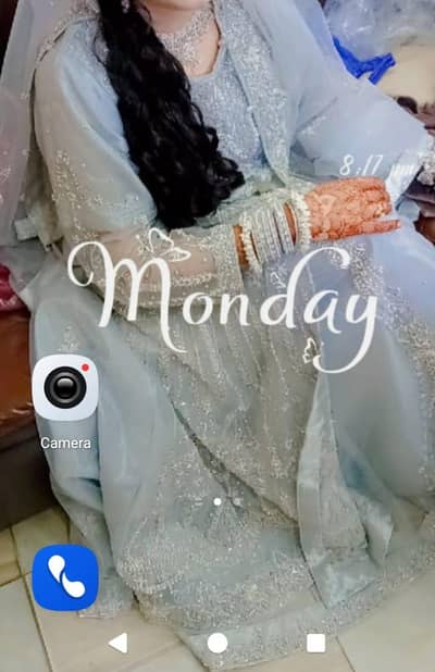 NEW WALIMA BRIDAL DRESS MAXI AND JEWELRY FREE