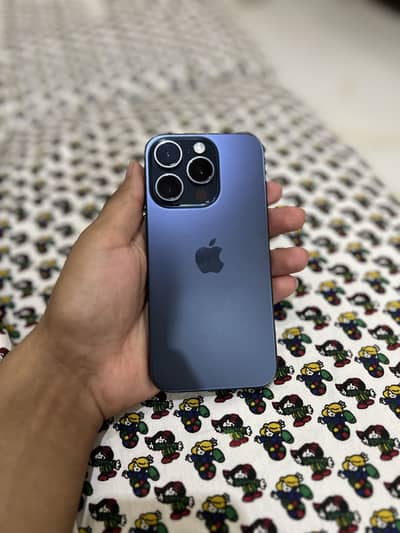 iPhone 15 Pro non pta 128 gb with box and cable