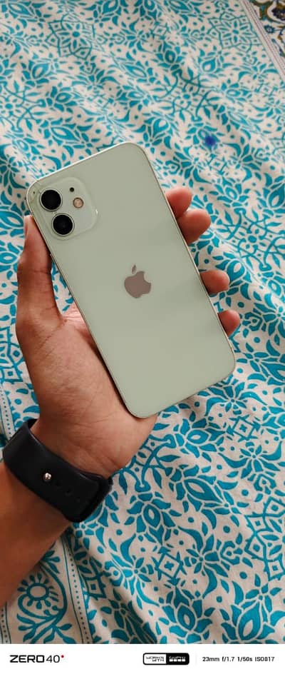 Apple iPhone 12 128GB PTA Approved All Ok Green Colour Kit For Sale!!
