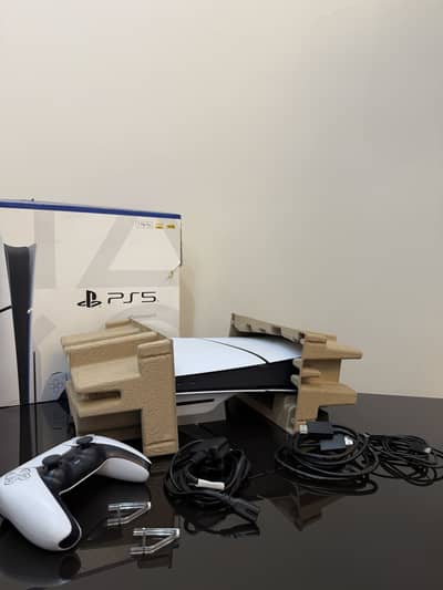Ps5 slim disc edition 2116 matte finish model with box