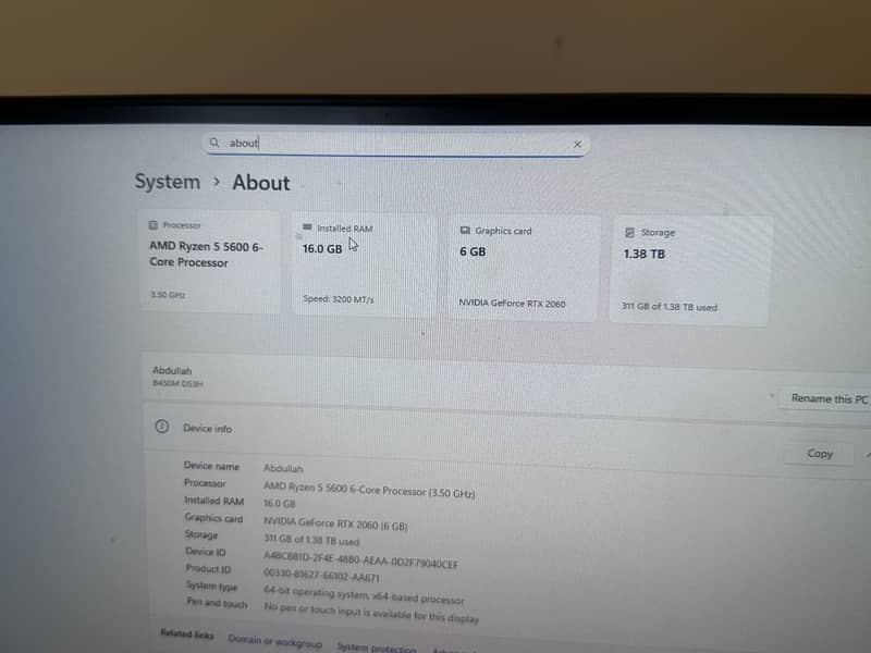 Gaming PC Setup RTX 2060 (URGENT SALE!) 12