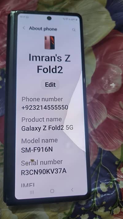 Samsung Mobile Z Fold 2