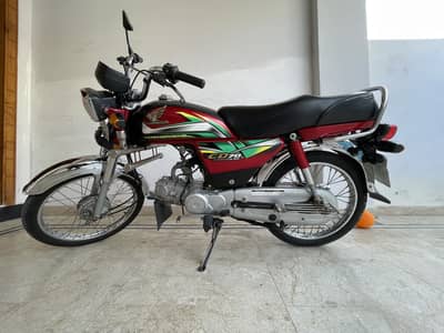 Honda CD 70, Total Original 2022 Model.