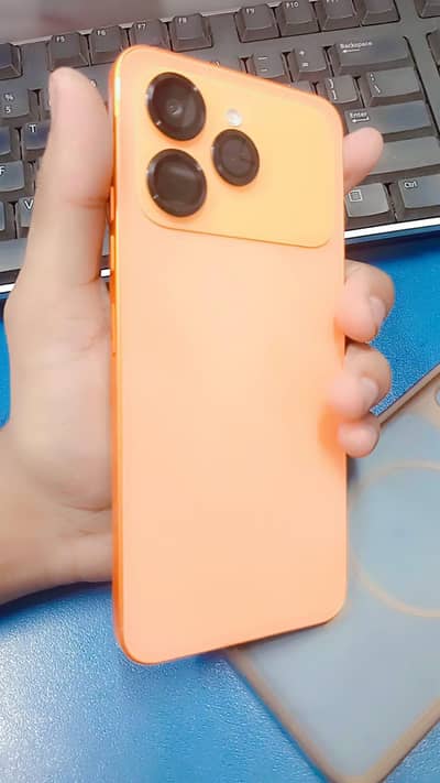 Tecno Spark 40 Orange rare color for sale in reasonable price. .