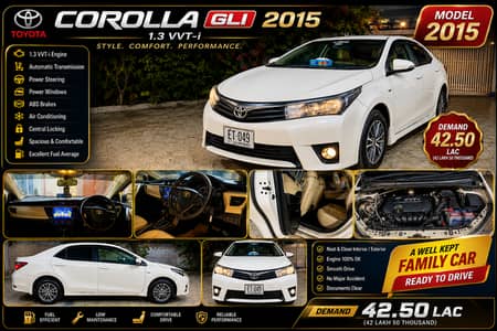 Toyota Corolla GLI 2015