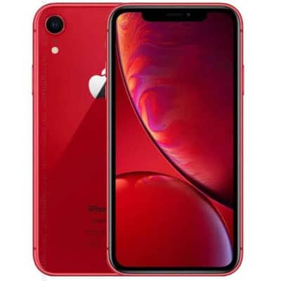 Apple iPhone XR 64gb red back glass crack