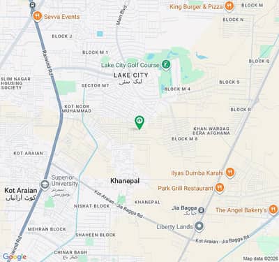 7 marla plot now available in lake city