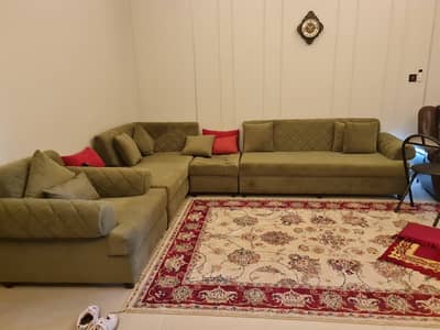 L shaped sofa