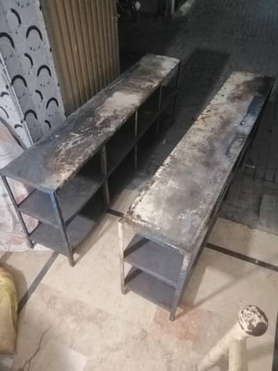 7 fit , 2.5 fit  lohy ka shelves