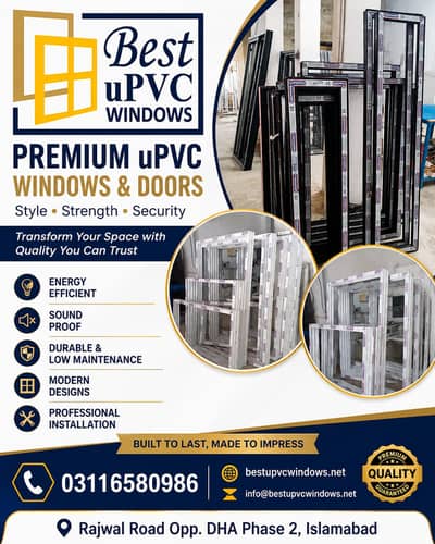 UPVC Doors / UPVC Windows / Aluminum Windows & Doors