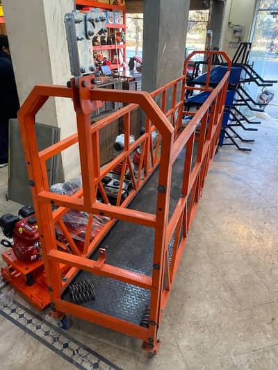 suspended plateform , Cradle lift , cargo or passenger lift , capsule