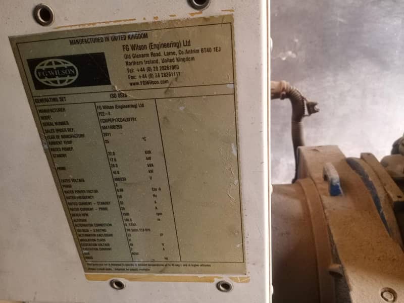 Generator 22kva 0