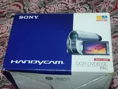 Sony Handycam DCR-DVD610E-Brand New Camera