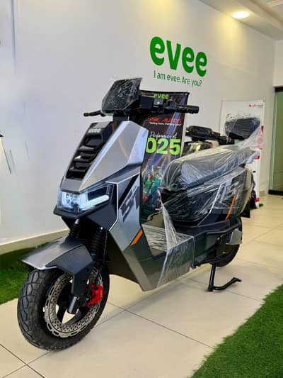 Cash & Installment(Credit card) Evee S1 Air Electric Scooty Heavy Duty