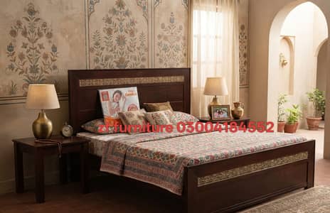 Bed/Double bed/single bed/king size bed/wooden bed/polish bed