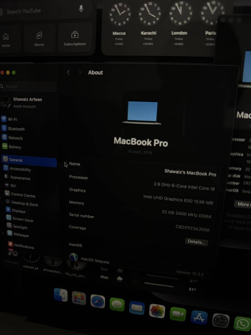 MacBook Pro 2018 5