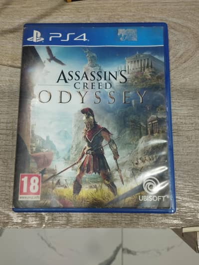 ps4 game assasin creed odyssey for sale in new condition