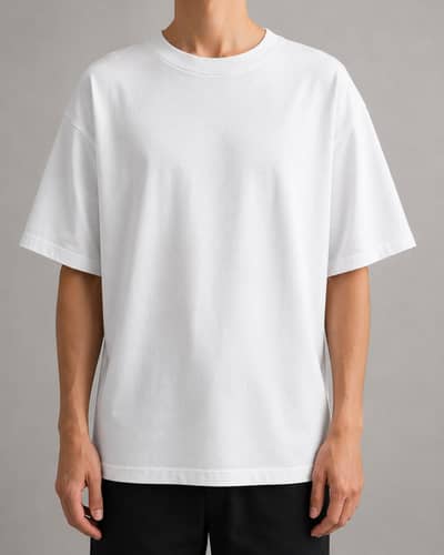 Wholesale Premium Cotton Drop Shoulder T Shirts