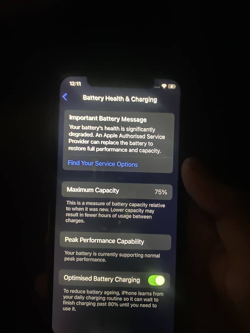 iPhone xs 5
