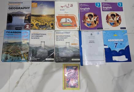 the city school grade 7course used available. some other course books