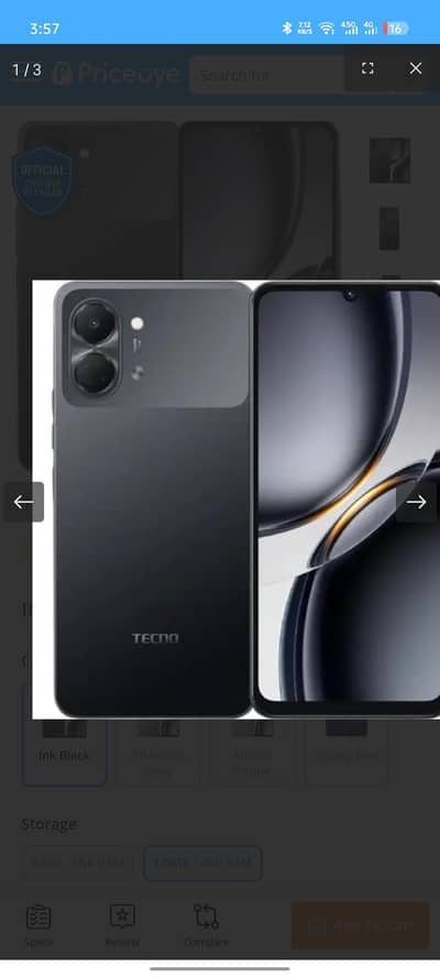Tecno Spark Go 3 4/128
