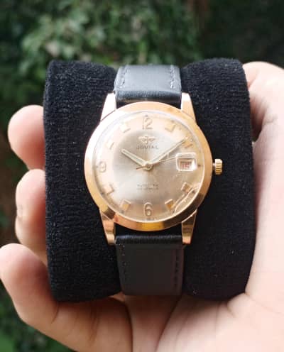 ORIGINAL VINTAGE JOVIAL AUTOMATIC SWISS MADE WATCH 03432655513