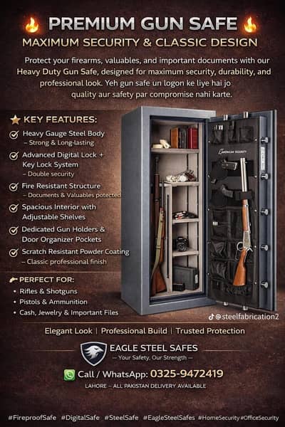 Gun safe fireproof safe digital Locker cash Locker Tijori safe Lockers