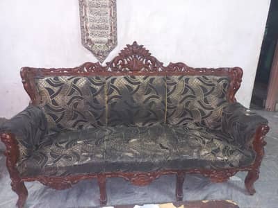  Royal Solid Wood Sofa Set for Sale 