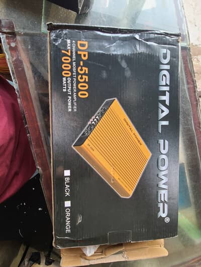 Digital Power 4 Channel  Amplifier