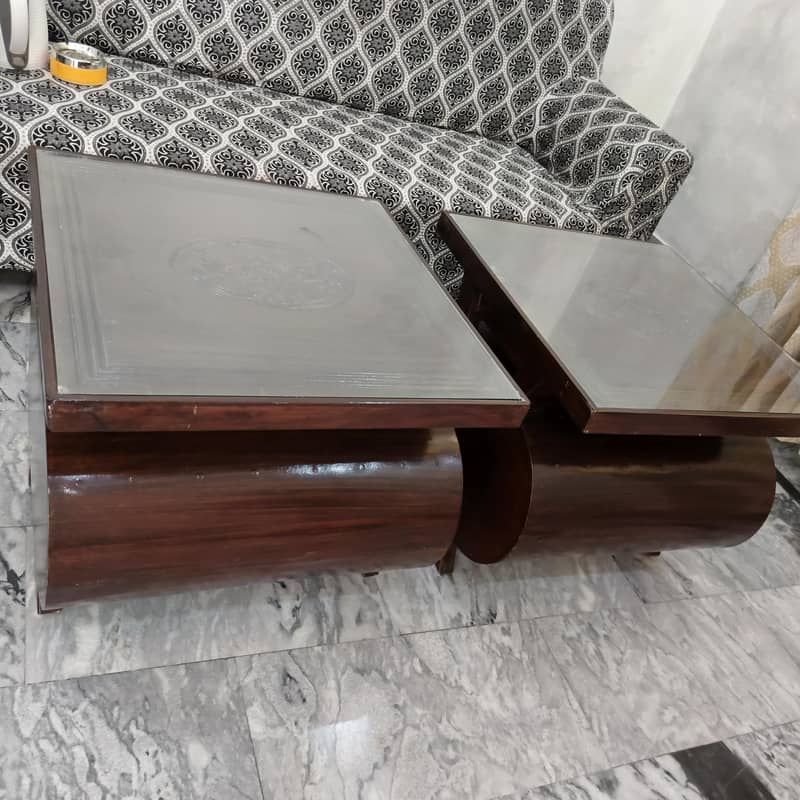 shehsham wood nesting Table set | coffee table | 3set center Table 3