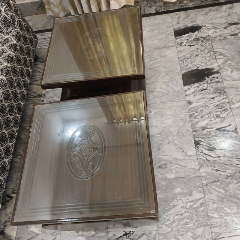 shehsham wood nesting Table set | coffee table | 3set center Table 4