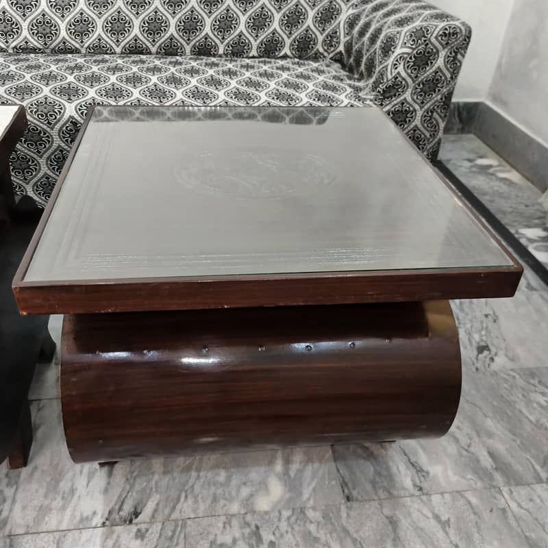 shehsham wood nesting Table set | coffee table | 3set center Table 7