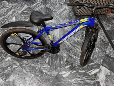 Brand new bicycle. Only 1 week use.