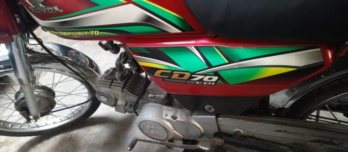 all ok no work required honda cd 70