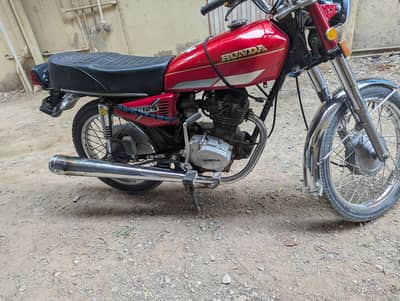 Honda CG 125 1991 Karachi Number