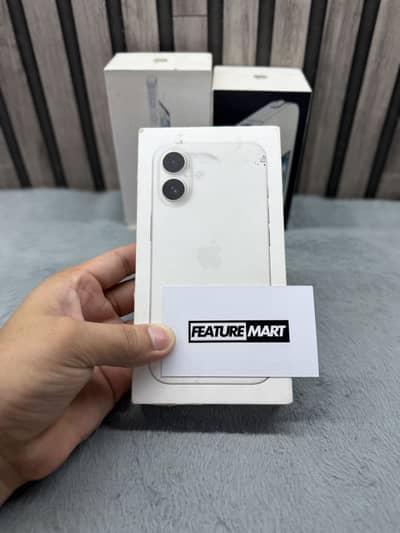 Apple iPhone 16 JV | 128GB | Box Pack System Active | White | iPhone
