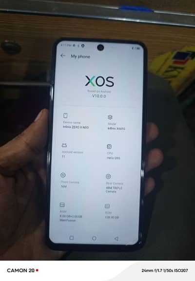 infinix zero x neo (8/128)