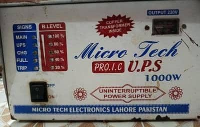 ups 1000 watts 100copper wire New condition