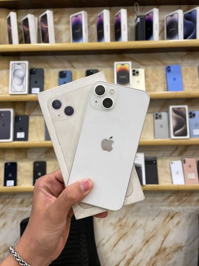 iPhone 13 Non PTA 128GB With Box  SIM Time: 2 Months