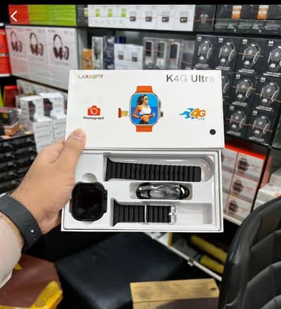 Sim Working Smart Watch Laxafit K4G Ultra