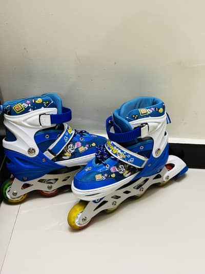 Kids Adjustable Inline Skates | Like New | 10/10 Condition